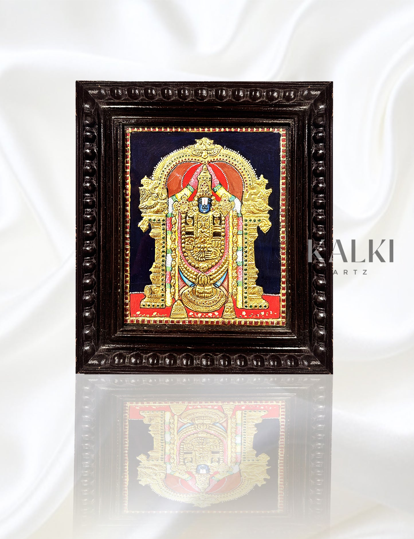 Lord Balaji | Framed Tanjore Painting