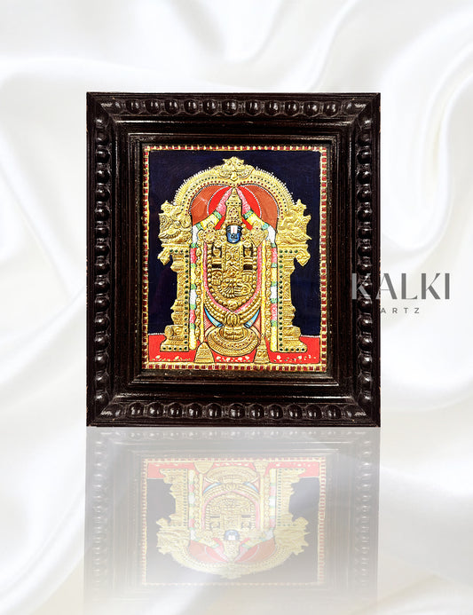 Lord Balaji | Framed Tanjore Painting